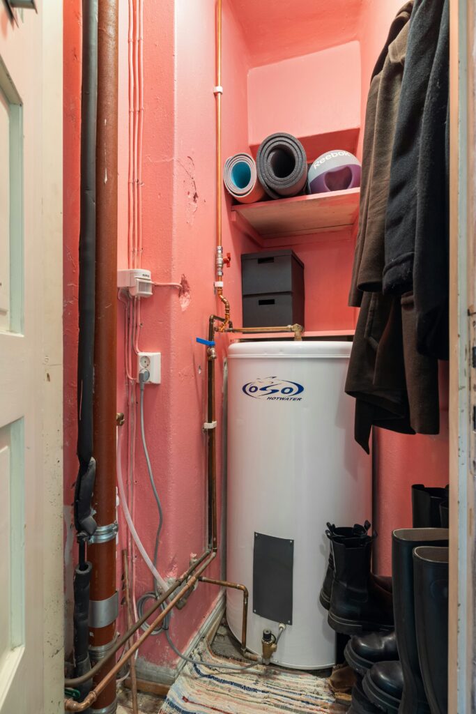 Water heater inspected during Arvada rental property inspection