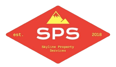 SPS Skyline Property Services logo for Denver rental inspections and mold testing
